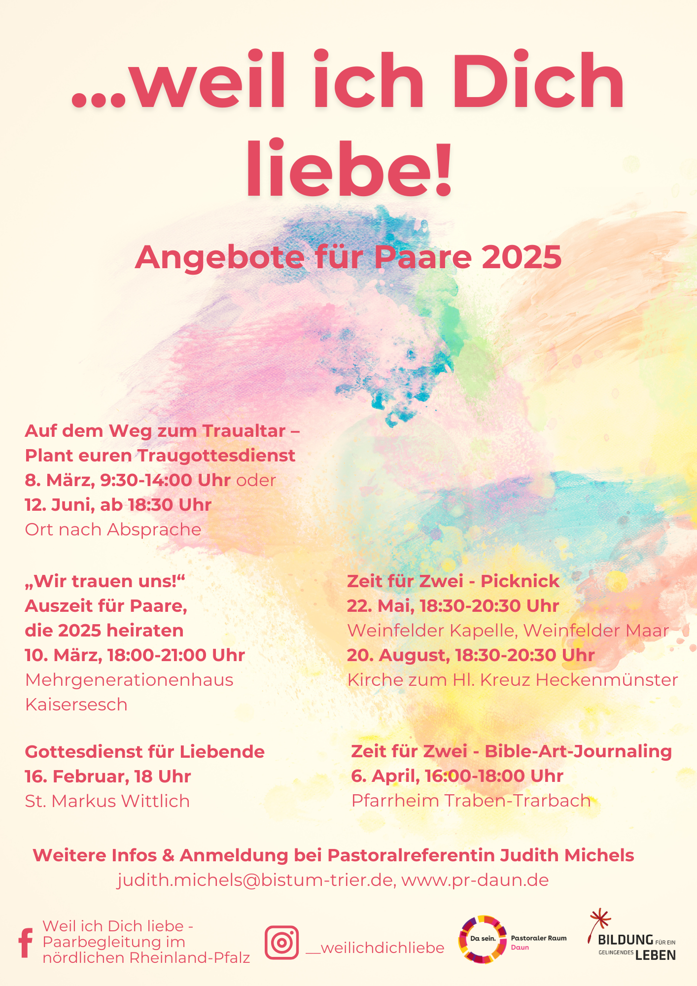 Flyer Angebote Paare 2025 Judith